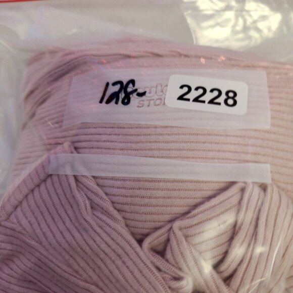 Lands End Women's M Pink Soft Ribbed Pockets Lounge Pants 2228 - Picture 7 of 7